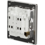 Schneider Electric UNICA X 16AX 雙位雙控開關掣 (炫星銀) | NUX32_2_SS